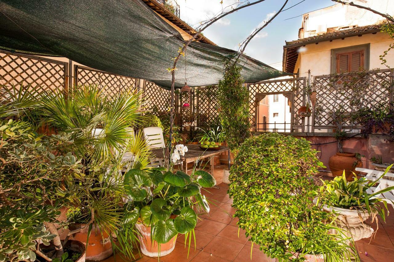Terrace Suite Elena Campo De' Fiori Rom Exteriör bild